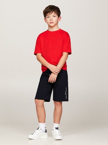 TOMMY HILFIGER Normalny krój Spodnie 'Essential' w kolorze niebieski