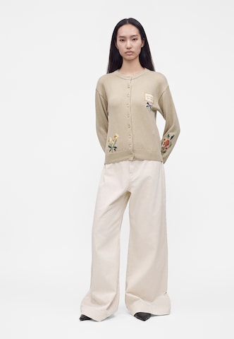 Weekend Max Mara Pletena jopa 'TEIERA' | bež barva
