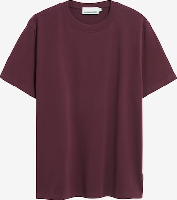 ARMEDANGELS Tričko 'MAARKUS' – červená: přední strana