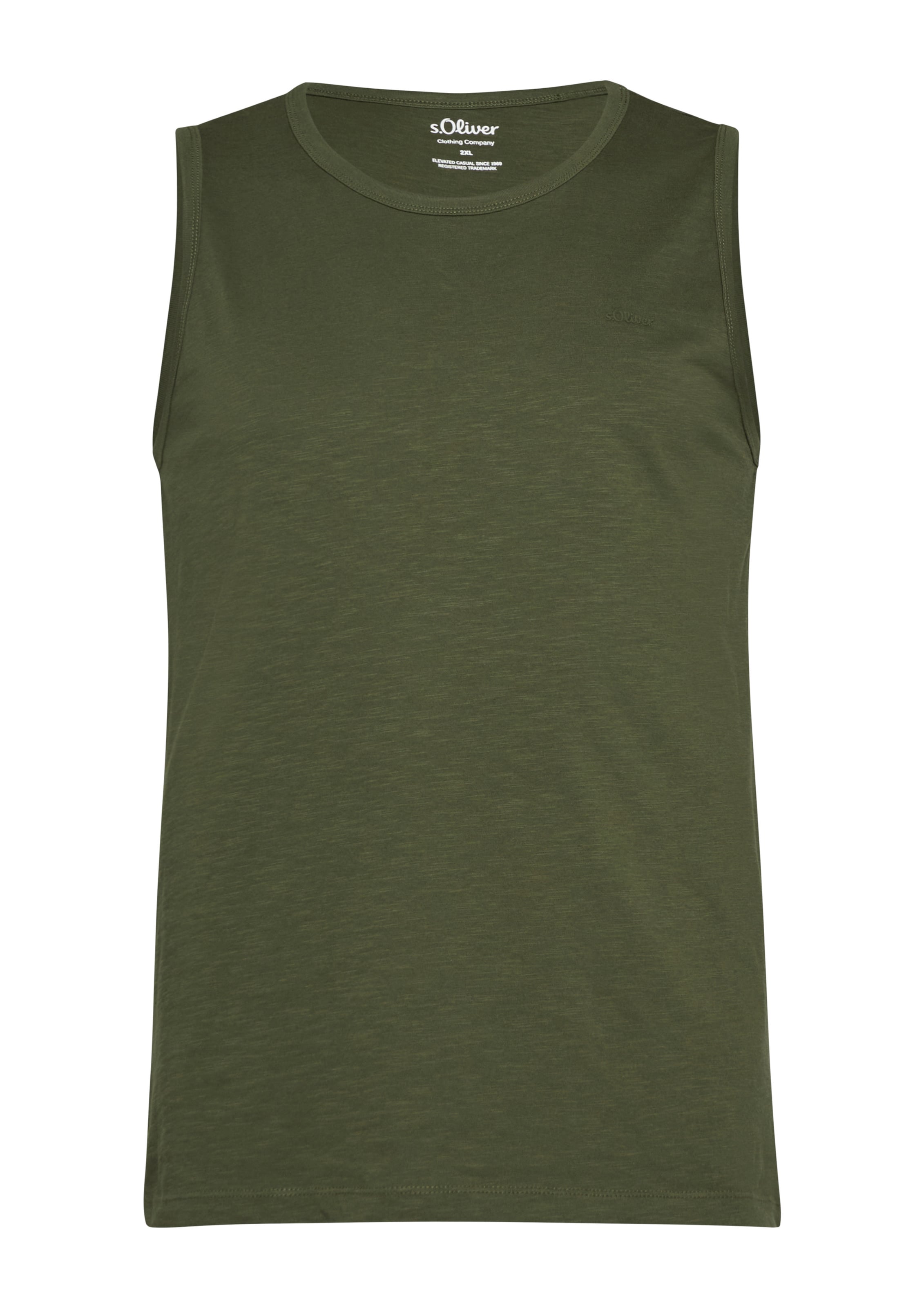 T-Shirt s.Oliver en vert : devant