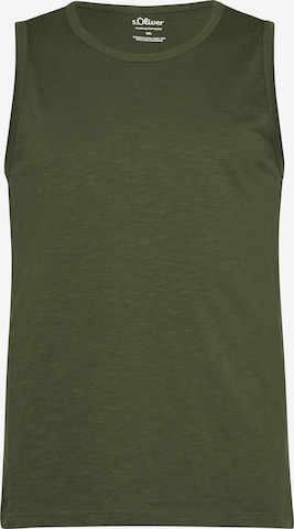 T-Shirt s.Oliver en vert : devant
