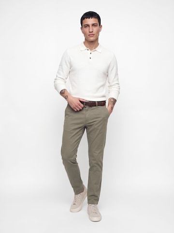 JACK & JONES Slimfit Παντελόνι τσίνο 'JPSTMarco Arthur' σε πράσινο