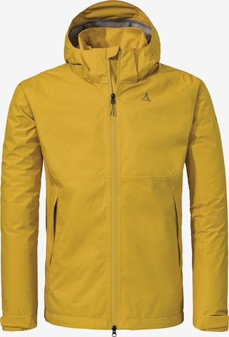 Veste outdoor 'Easy XT' Schöffel en jaune : devant