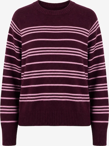 Pull-over BRAVE SOUL en rouge : devant