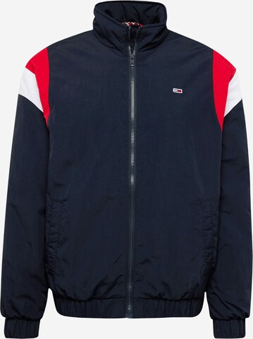 Tommy Jeans Between-season jacket in Blue: front