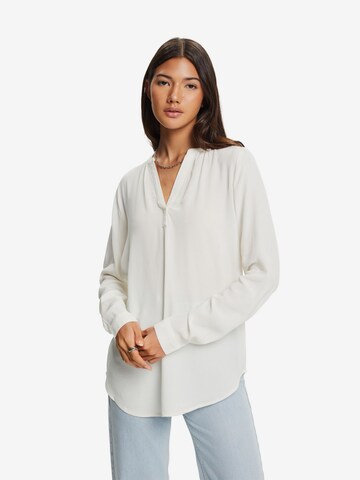 ESPRIT Blouse in Wit: voorkant