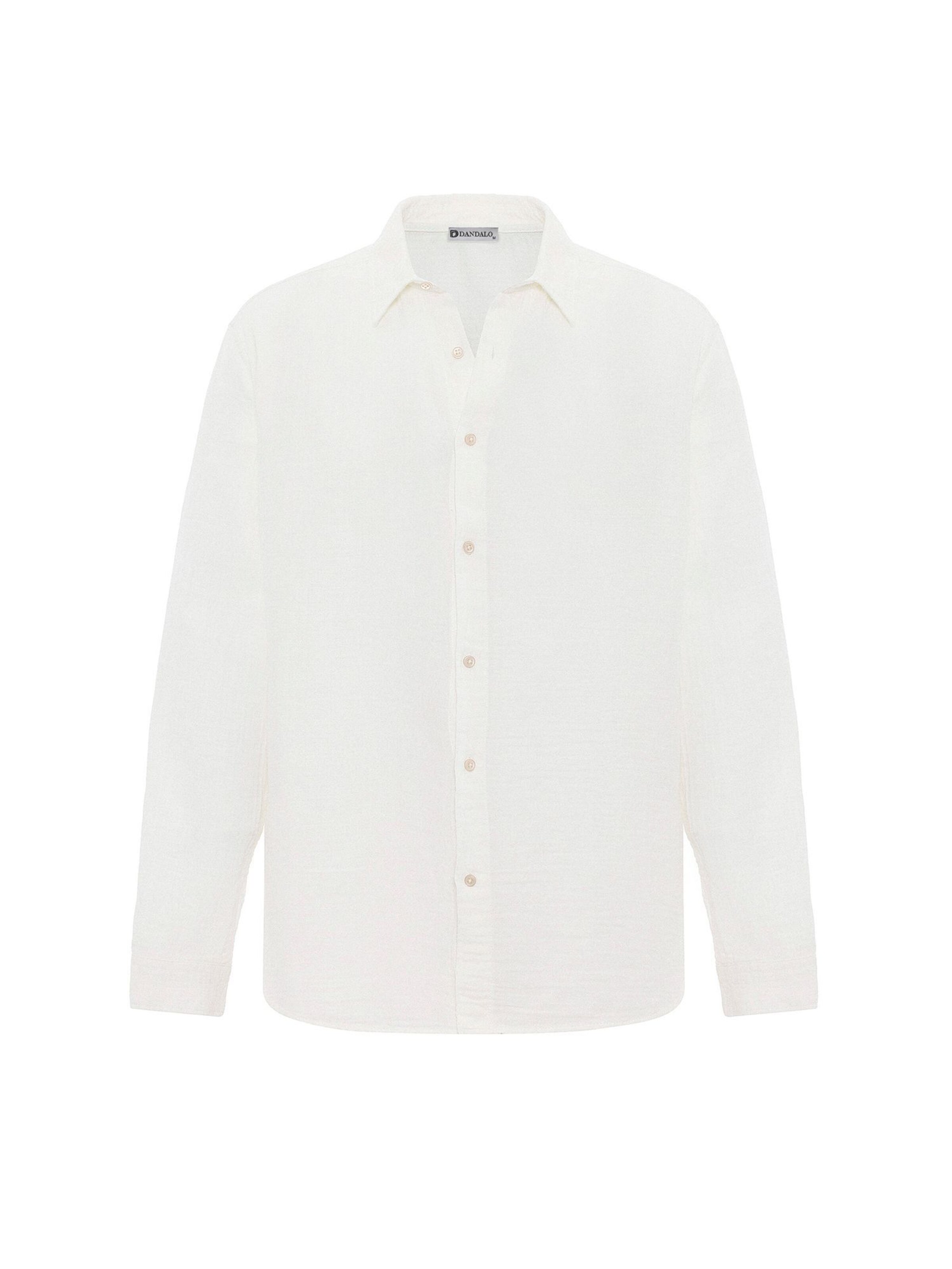 Fit confort Chemise Dandalo en beige : devant