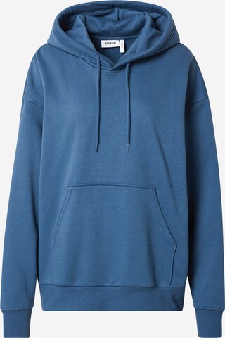 Sweat-shirt 'Alisa' WEEKDAY en bleu : devant