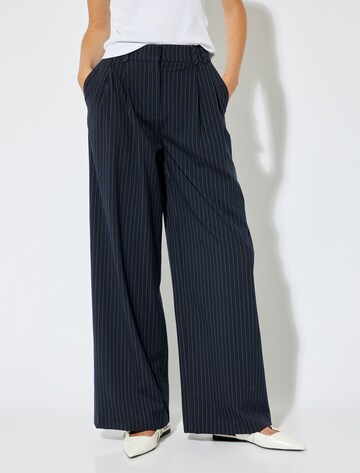 Koton Wide Leg Hose in Blau: Vorderseite