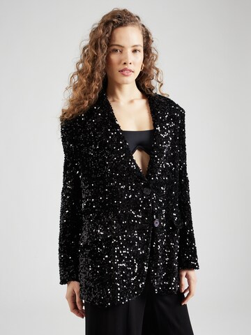 Blazer Elisabetta Franchi en noir : devant