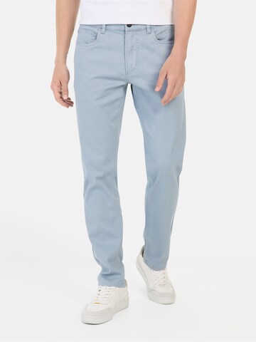 CAMEL ACTIVE Regular Pants in Blue: front
