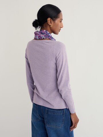 Seasalt Cornwall Shirt 'Easel' in Purple