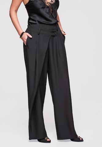 Ombre Loose fit Trousers 'OW-COLC-0113' in Black