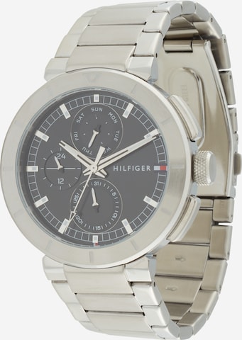 TOMMY HILFIGER Analog klocka 'LORENZO' i silver: framsida