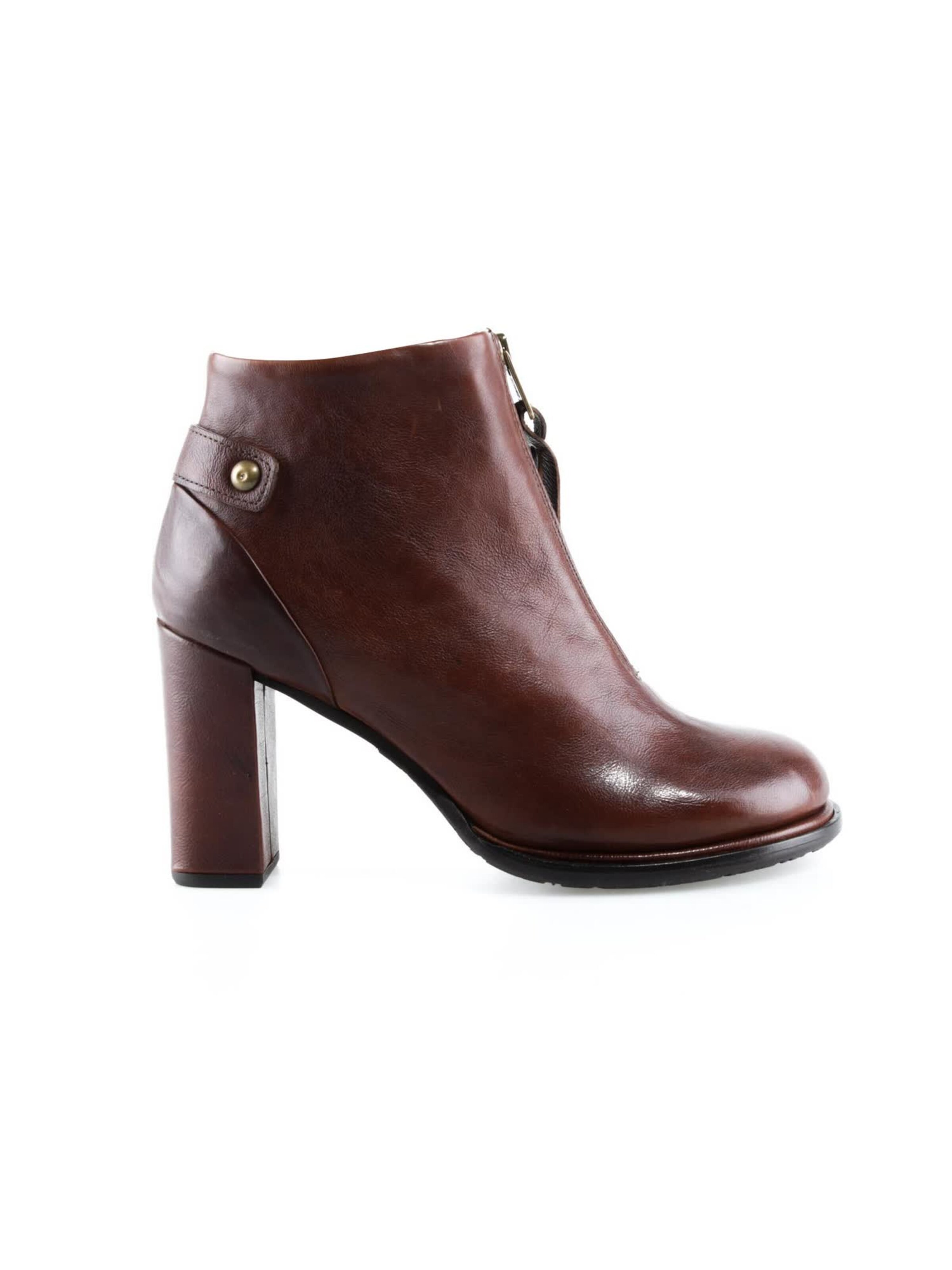 A.S.98 Ankelboots 'Lake' i brun: framsida