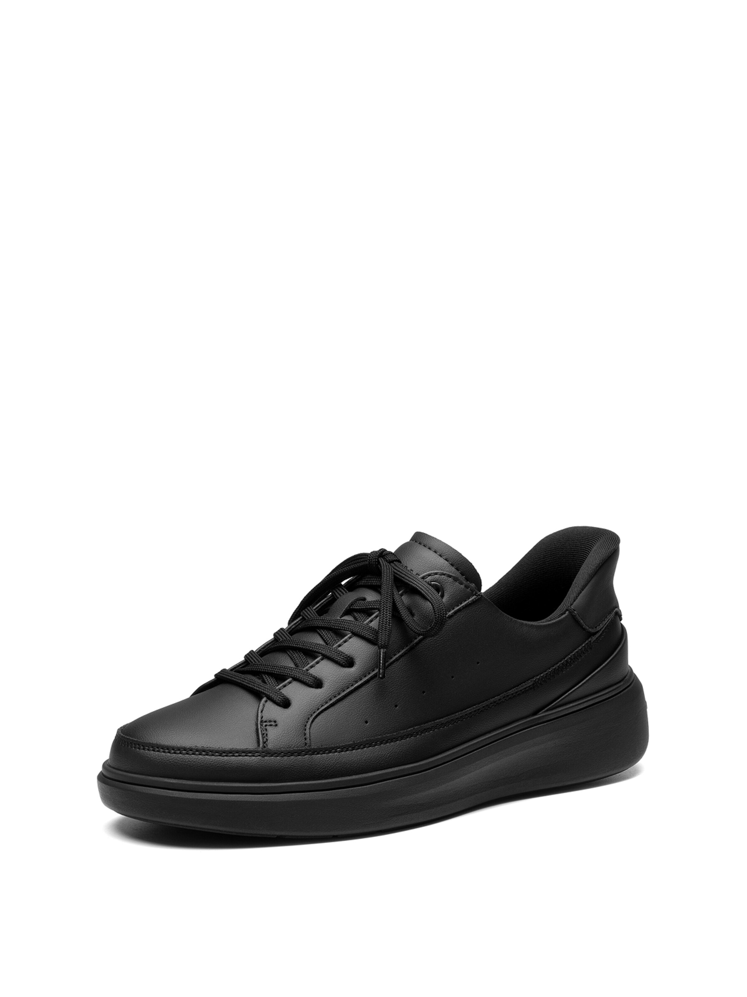 Bruno Marc Slip-Ons 'Bruno Marc Herren Sneaker Freizeit Schuhe Leichte Casual Turnschuhe' in Black: front