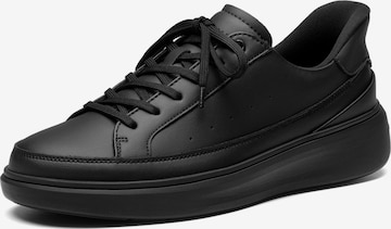 Bruno Marc Slip-ons 'Bruno Marc Herren Sneaker Freizeit Schuhe Leichte Casual Turnschuhe' in Zwart: voorkant