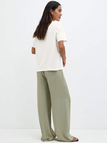 T-shirt Pull&Bear en blanc