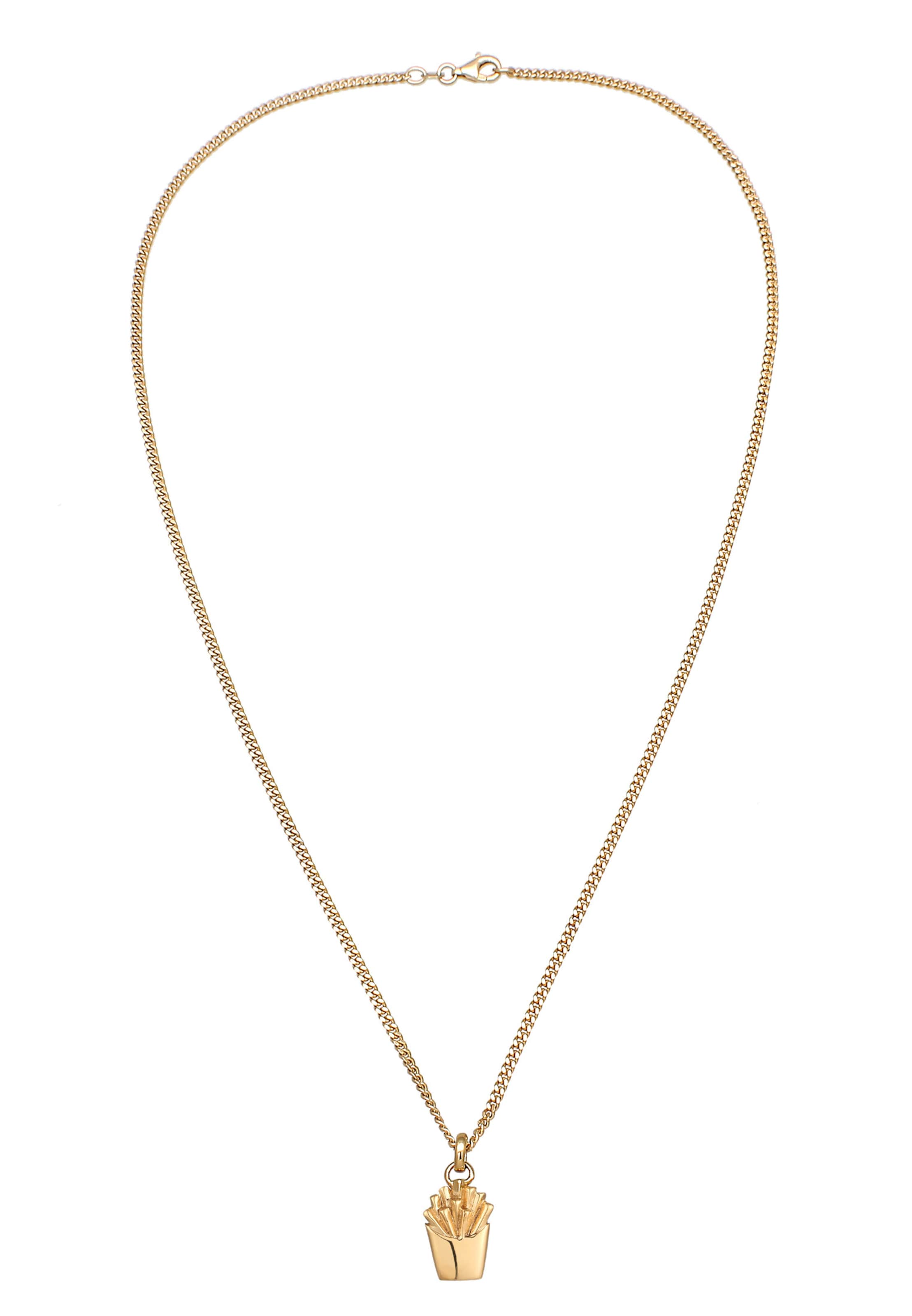 KUZZOI Ketting in Goud: voorkant