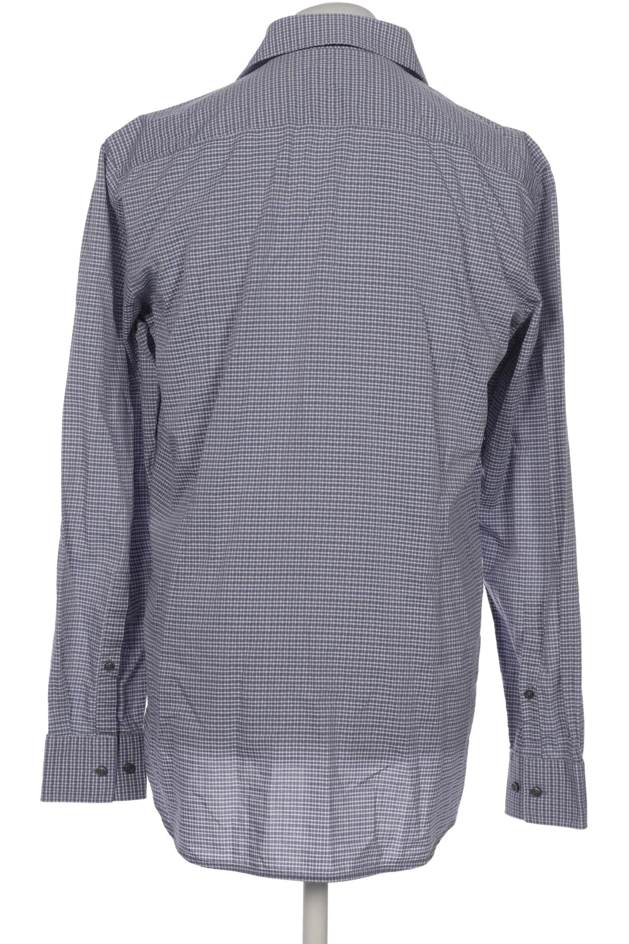 HUGO Button Up Shirt in L in Blue