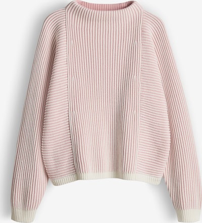 OPUS Pulover 'Pozoli' u rosé / bijela, Pregled proizvoda