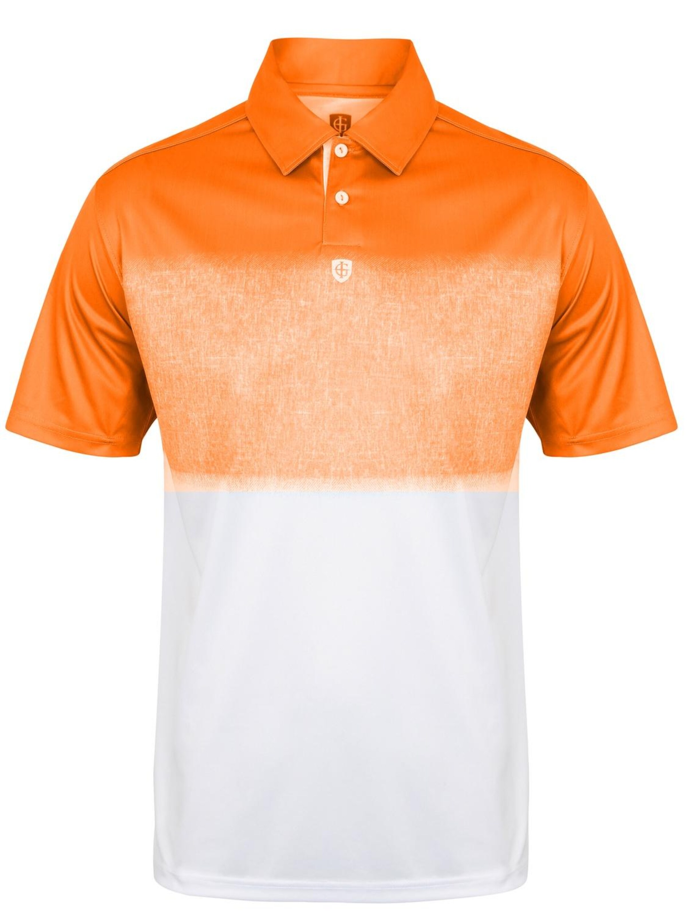 Cocain Underwear Shirt in Oranje: voorkant