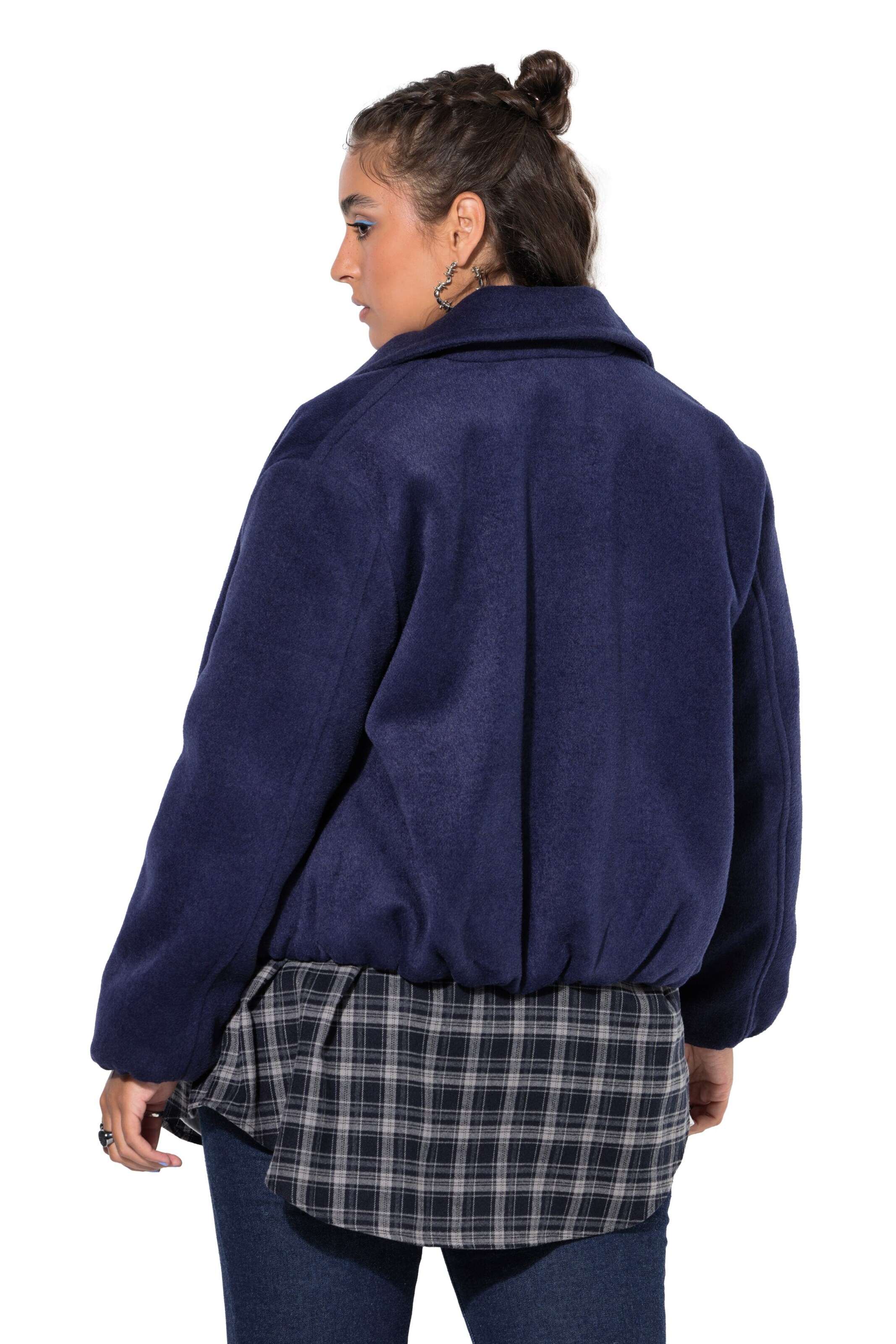 Studio Untold Between-season jacket in Blue