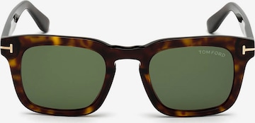 Occhiali da sole 'DAX' di Tom Ford in marrone: frontale