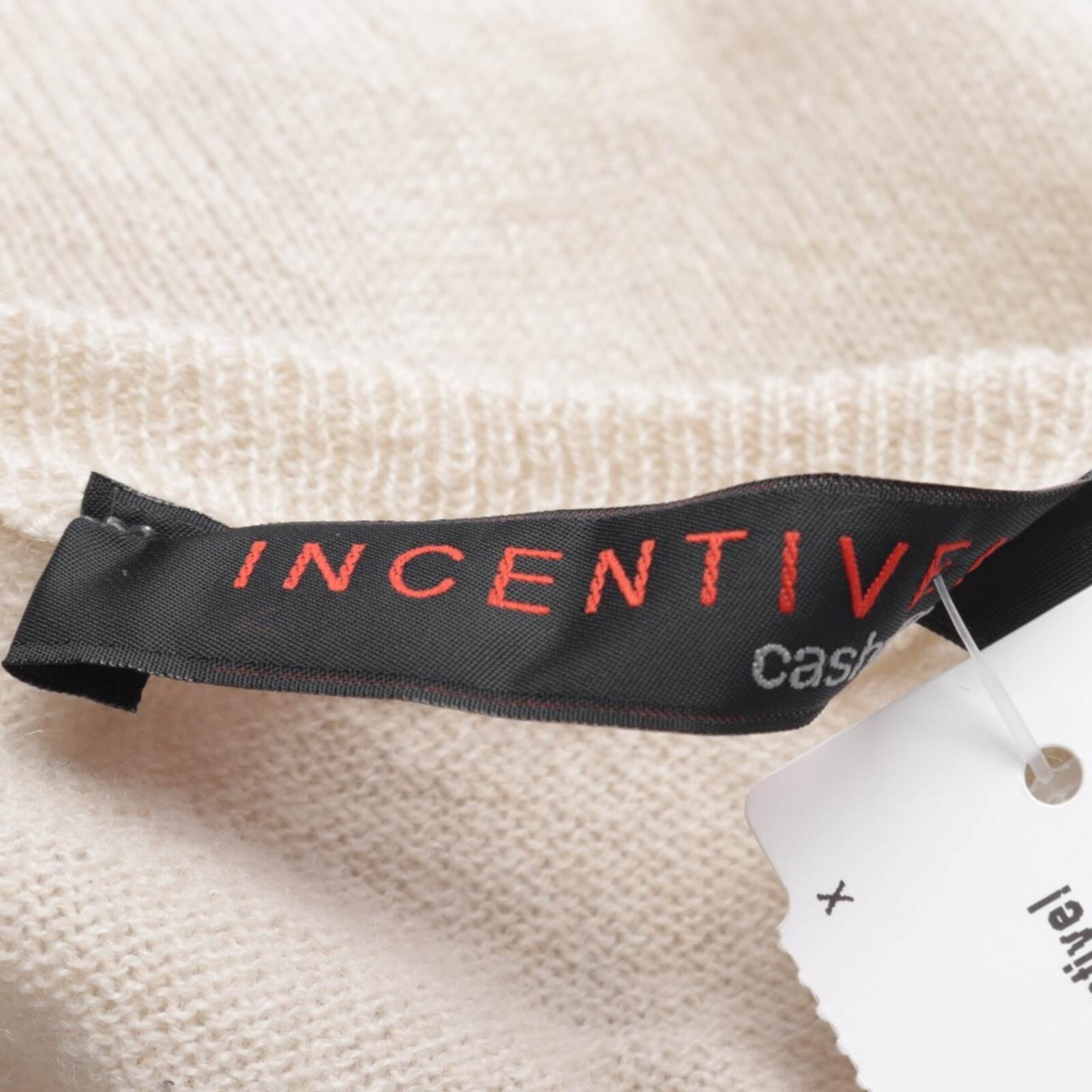 Incentive! Cashmere Pullover / Strickjacke M in Weiß