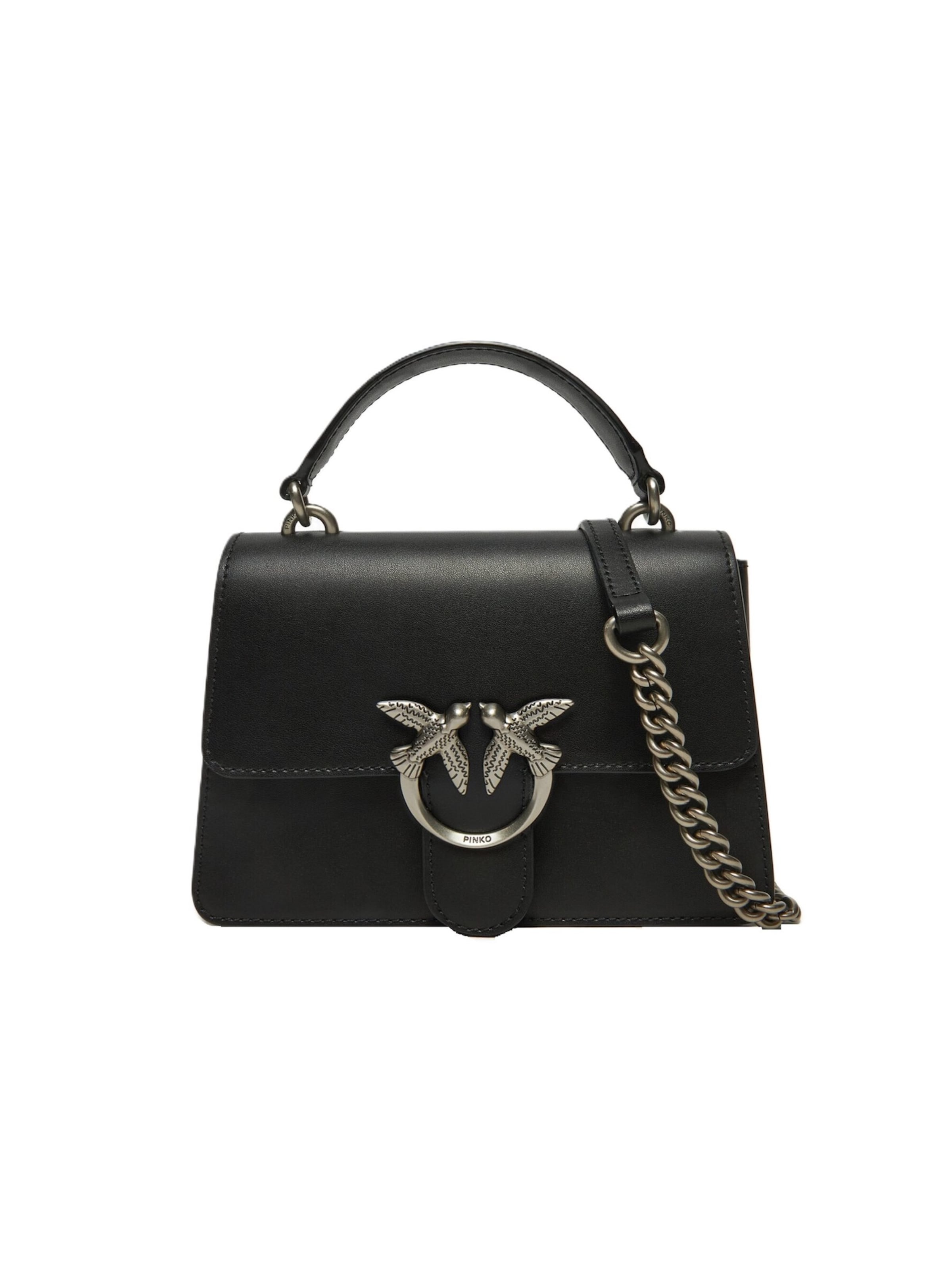 Borsa a tracolla '100071 A0F1' di PINKO in nero: frontale