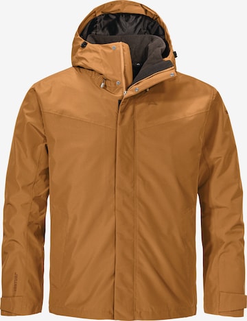 Schöffel Outdoor jacket 'Okere' in Brown: front