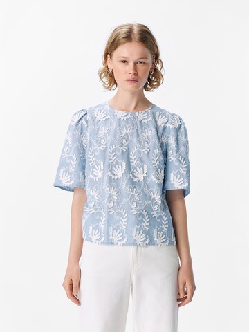 OBJECT Blouse 'MYA' in Blauw: voorkant