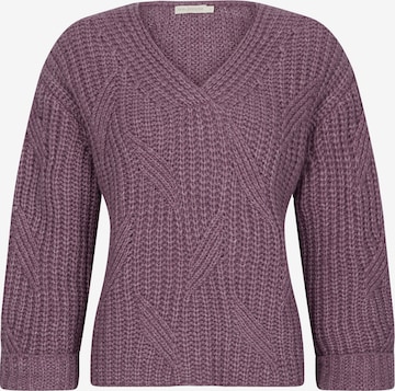 Pull-over 'Brinja' eve in paradise en violet : devant