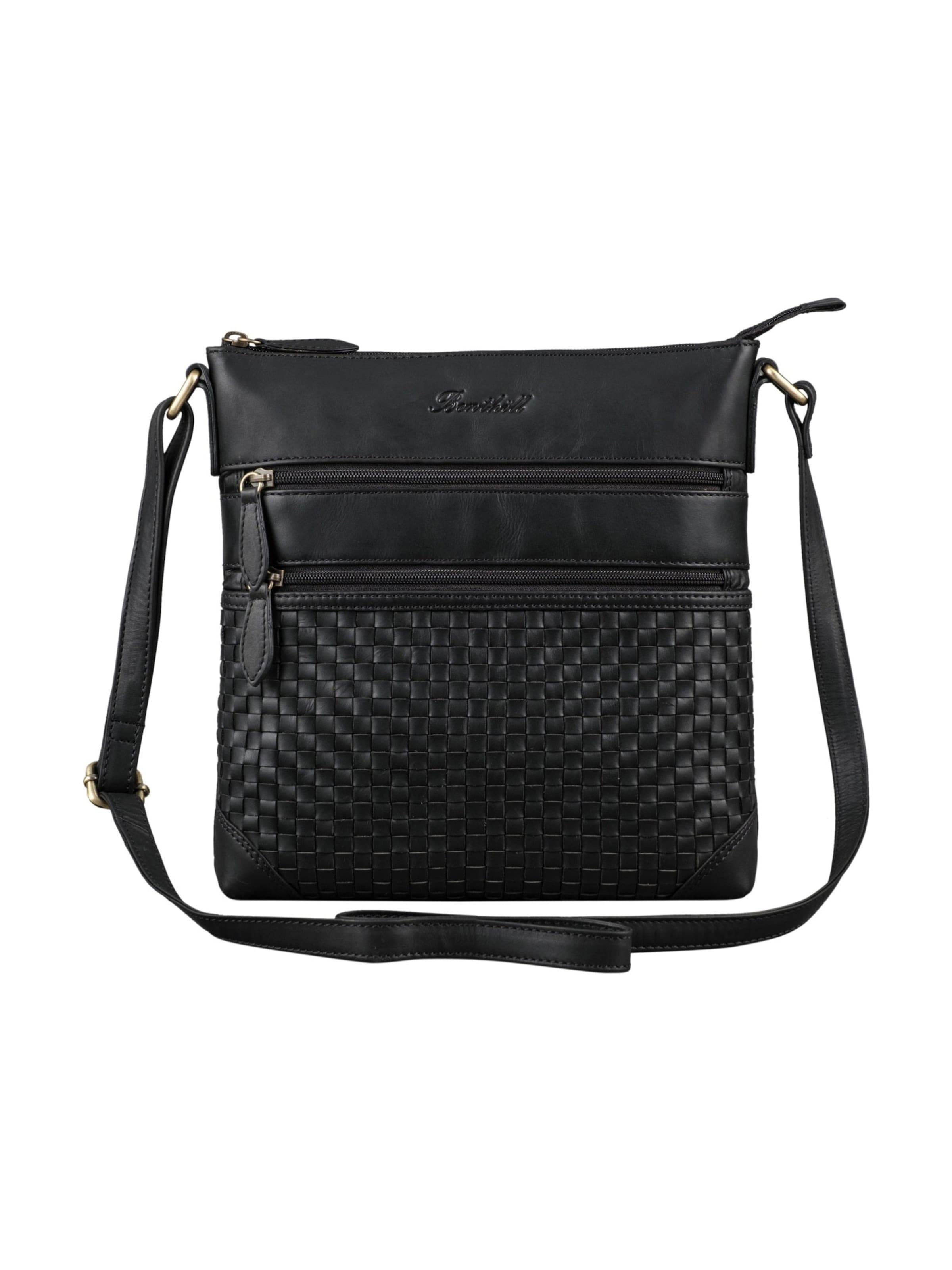 Benthill Umhängetasche‌‌‌ in Schwarz: Vorderseite