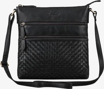Benthill Umhängetasche in Schwarz: Vorderseite