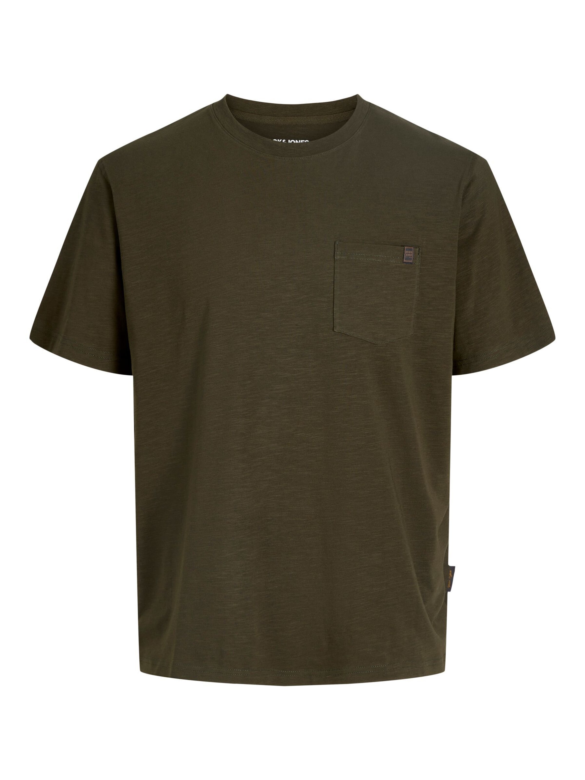 JACK & JONES Shirt 'JJEDover' in Brown: front