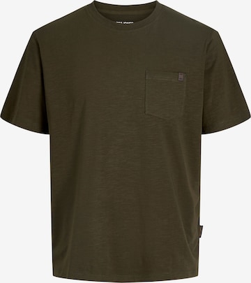 JACK & JONES Shirt 'JJEDover' in Brown: front