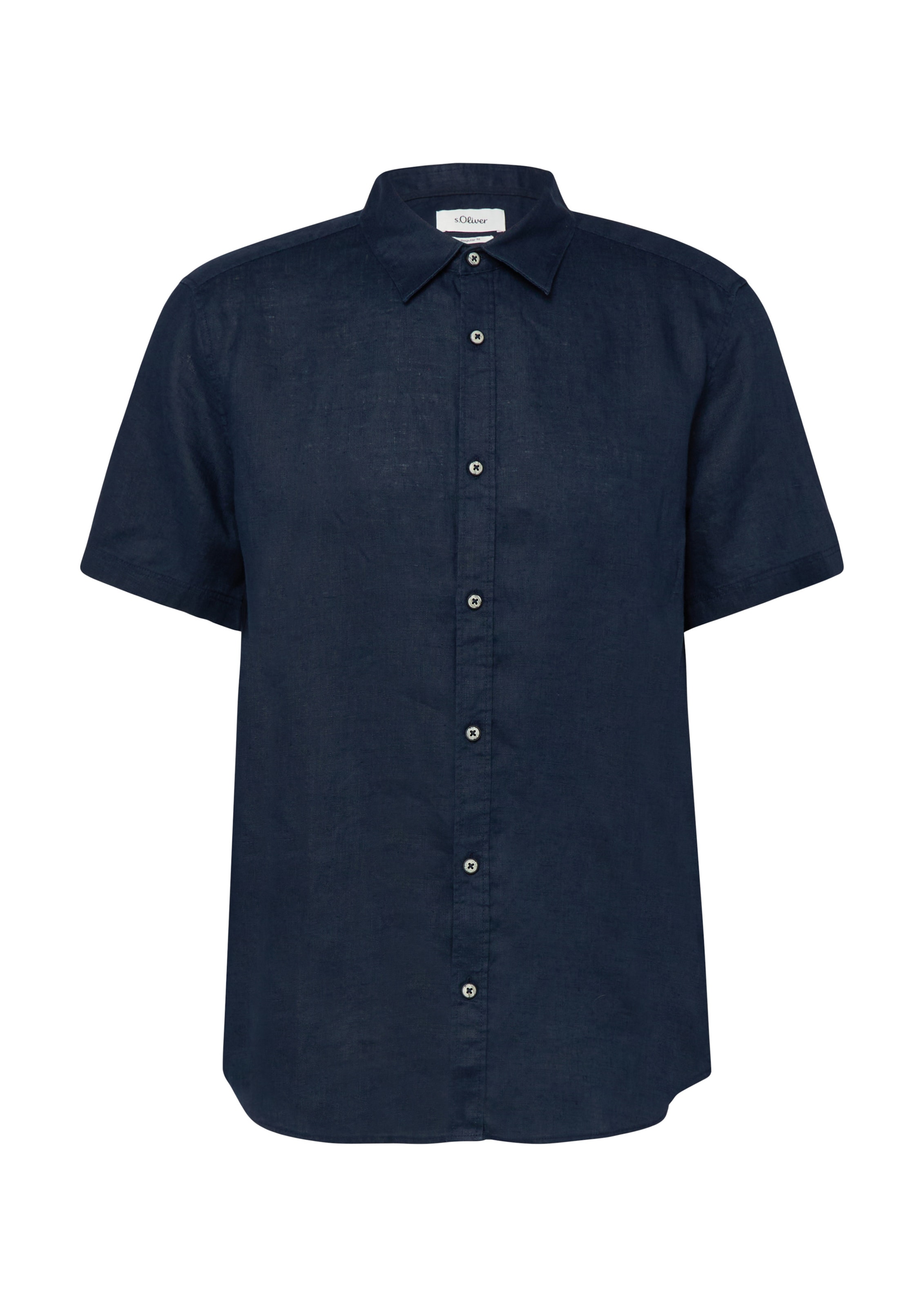 s.Oliver Hemd in Blau: Vorderseite