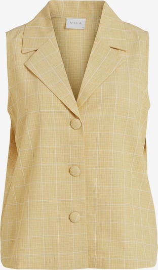 VILA Blouse 'Emily' in Pastel yellow / Off white, Item view