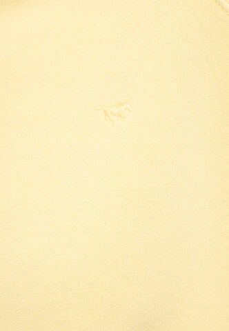 MUSTANG Sweatshirt 'Style Mala' in Gelb