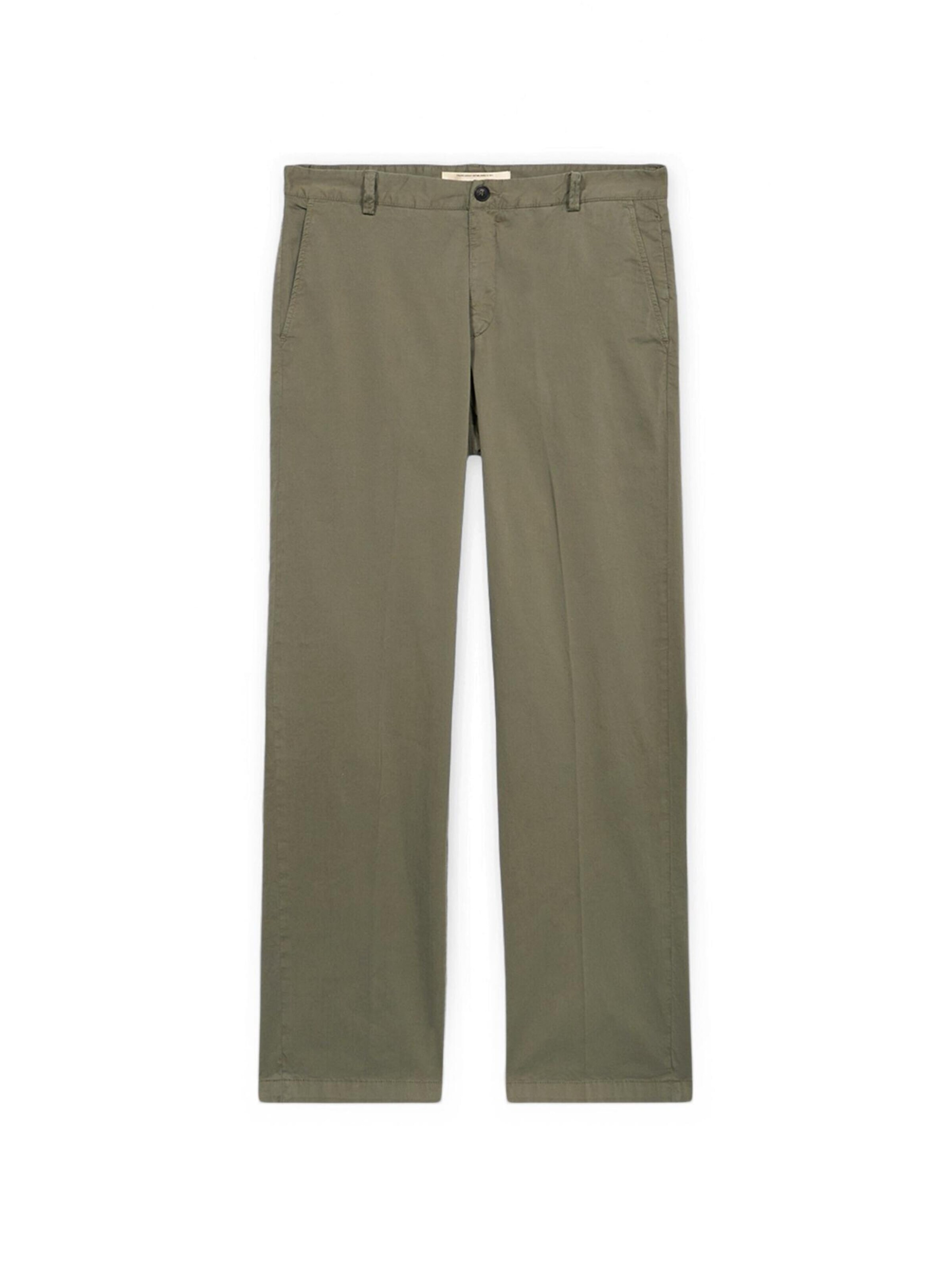 Trussardi - regular Pantalón en verde: frente