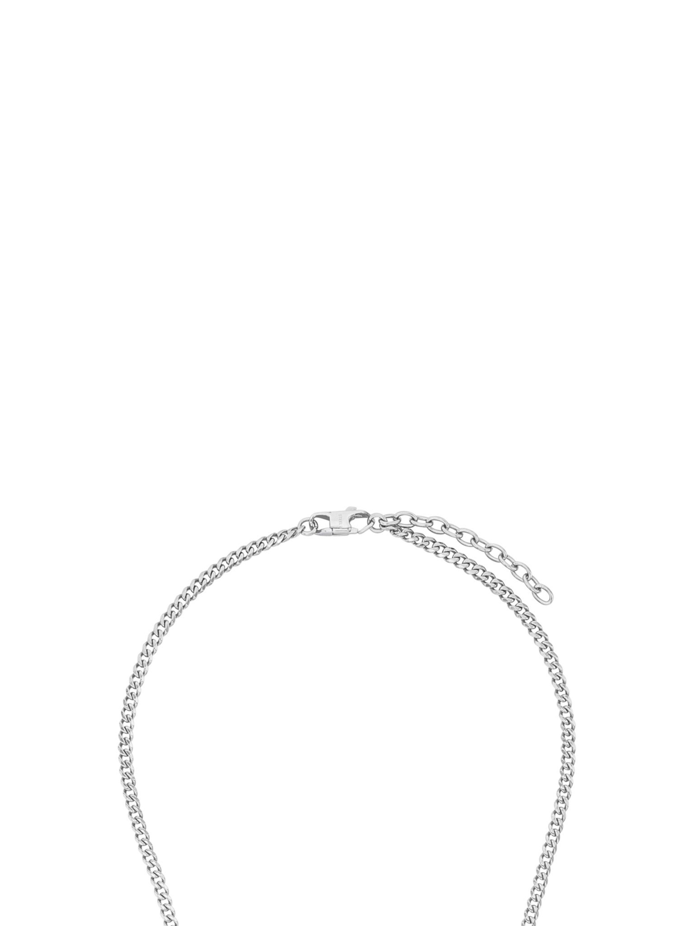 JOOP! Pendant 'Panzerhalskette in Silber' in Silver