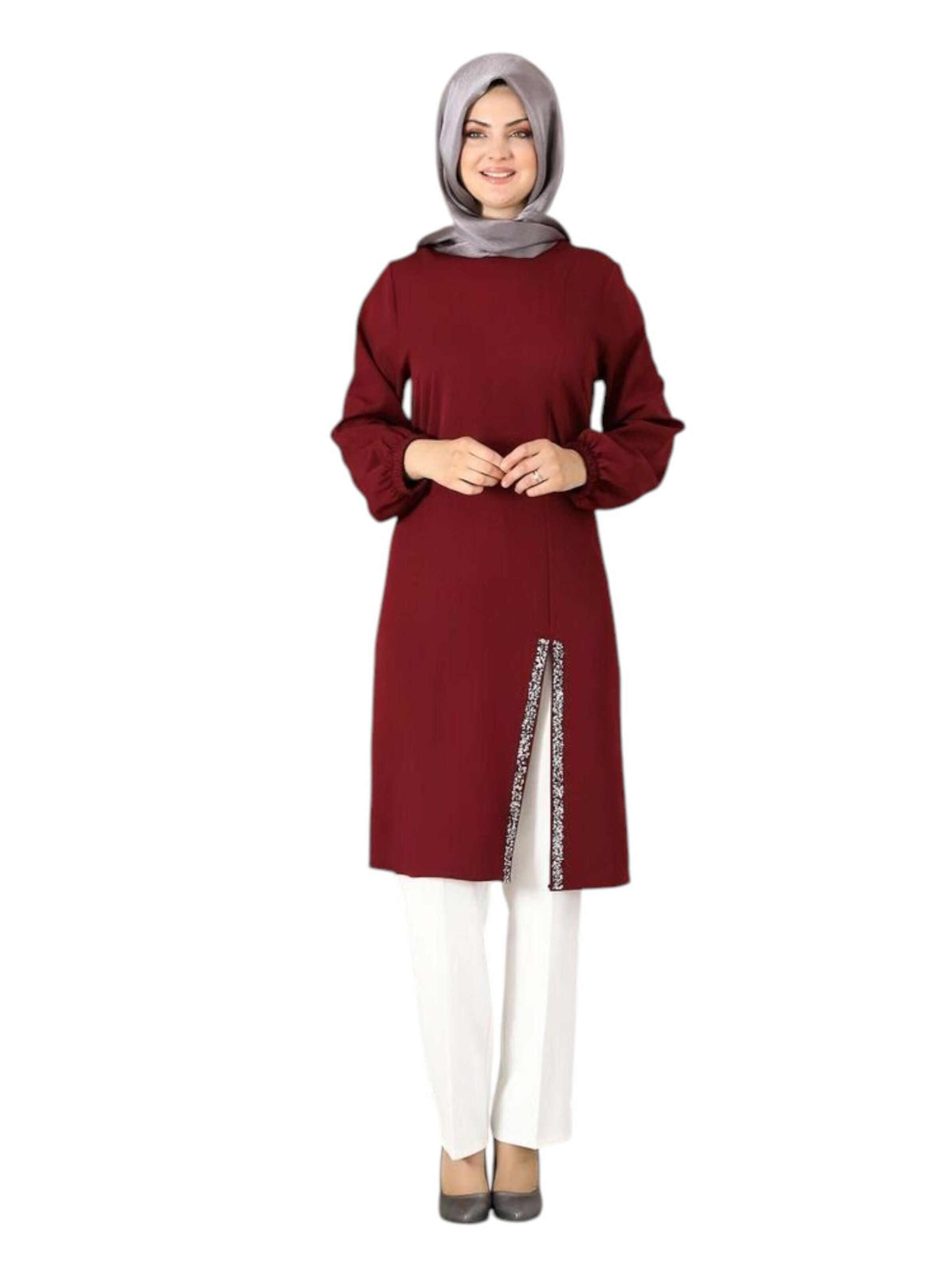 fashionshowcase Tunika 'Lamis'‌‌‌‌‌‌‌‌ in Rot: Vorderseite
