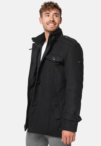 INDICODE JEANS Tussenjas 'Brandon' in Zwart