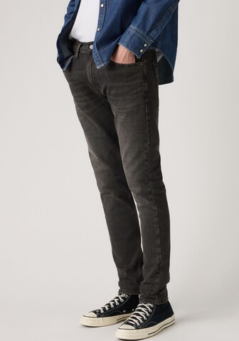 LEVI'S ® Zwężany krój Jeansy '512™ Slim Taper' w kolorze czarny