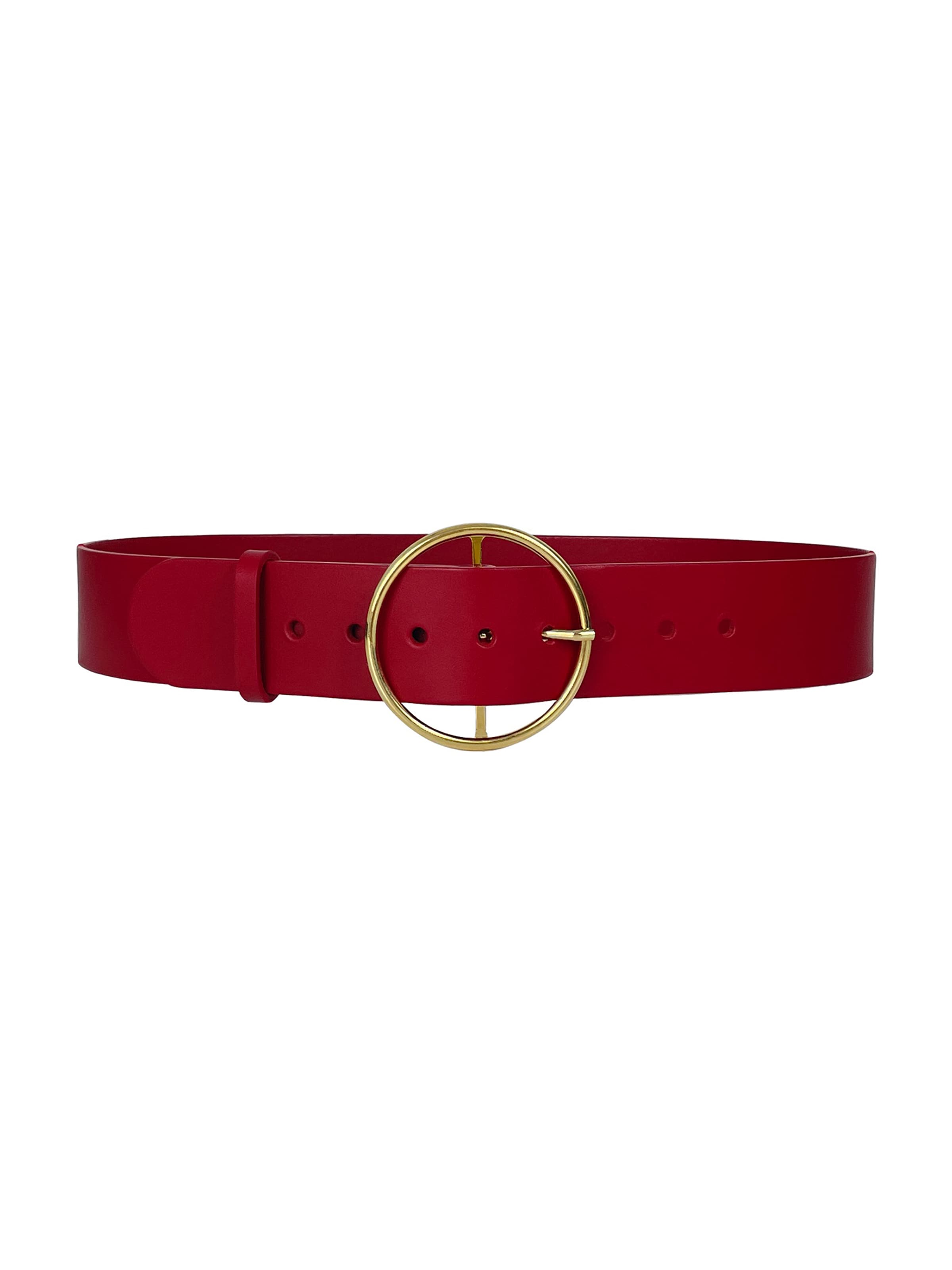 Haute Cuir Gürtel‌‌‌‌ in Rot: Vorderseite