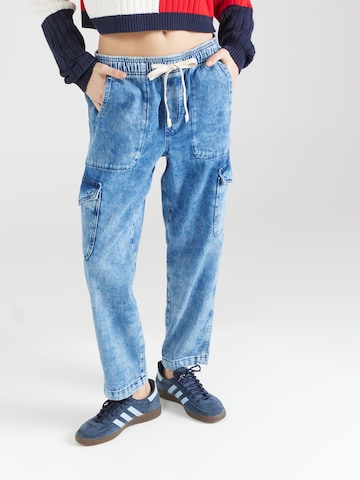 Loosefit Jeans cargo GAP en bleu : devant