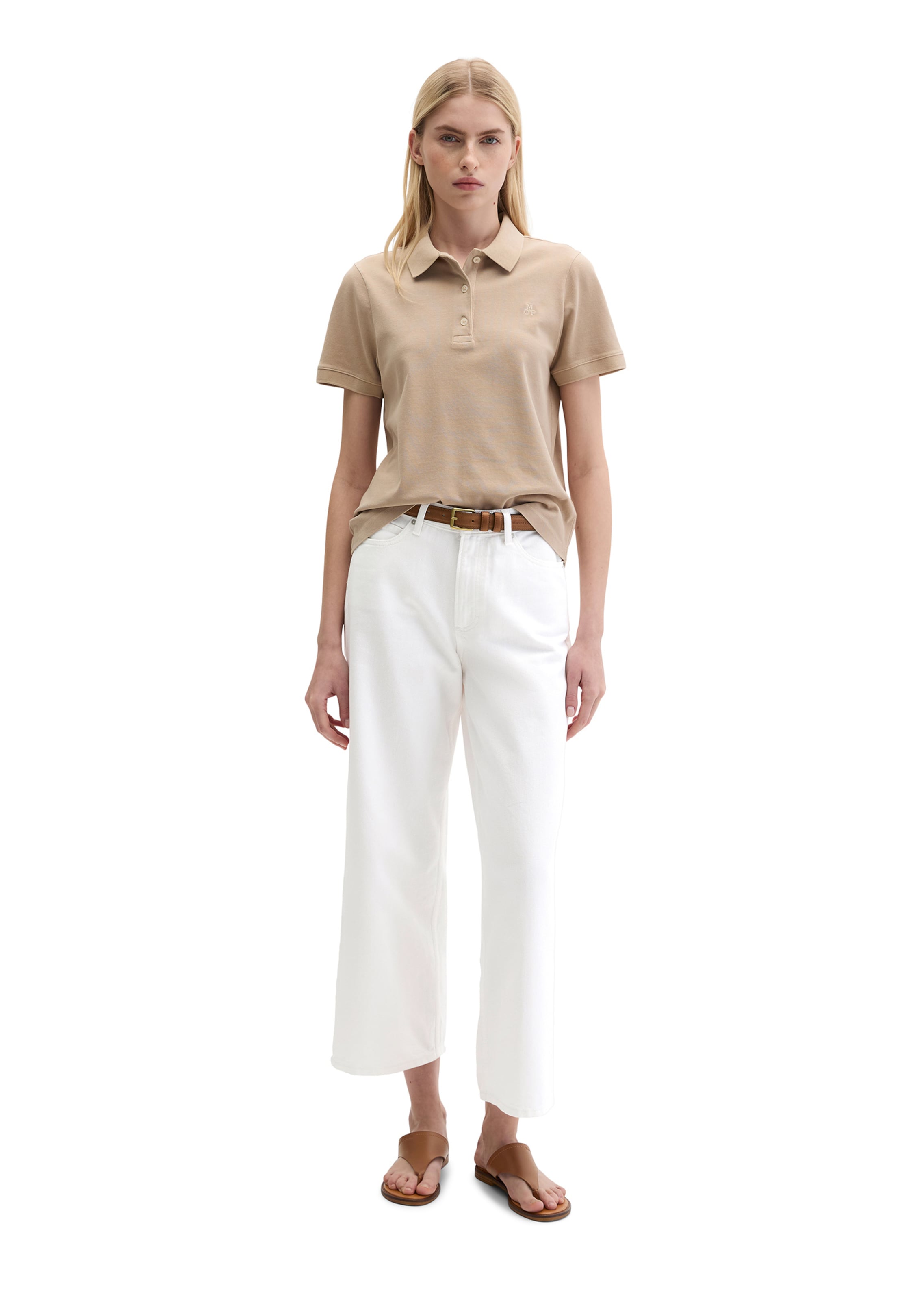 Marc O'Polo Shirt in Beige