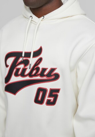 balta FUBU Megztinis be užsegimo