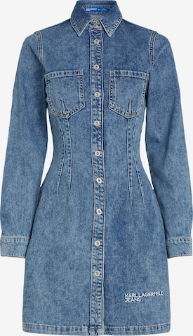 KARL LAGERFELD JEANS Puseromekko värissä sininen: etupuoli